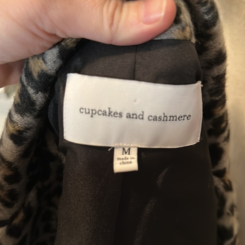 Cupcakes & Cashmere Leopard Moto Jacket - Picture 8 of 10